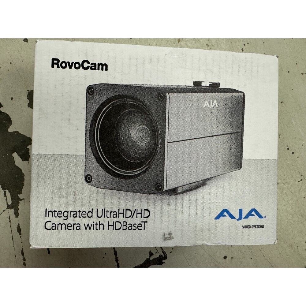 AJA RovoCam Integrated UltraHD/HD Camera with HDBaseT 12x Optical Zoom NIB